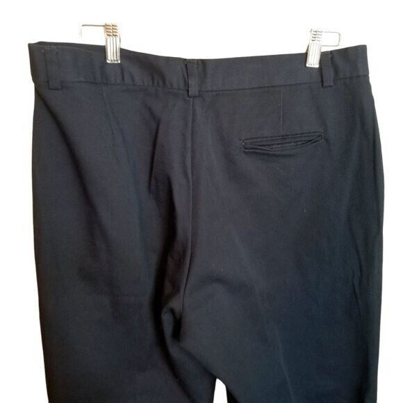 Dockers Womens Size 16 Blue Solid Khaki Chino Pants - Picture 5 of 9